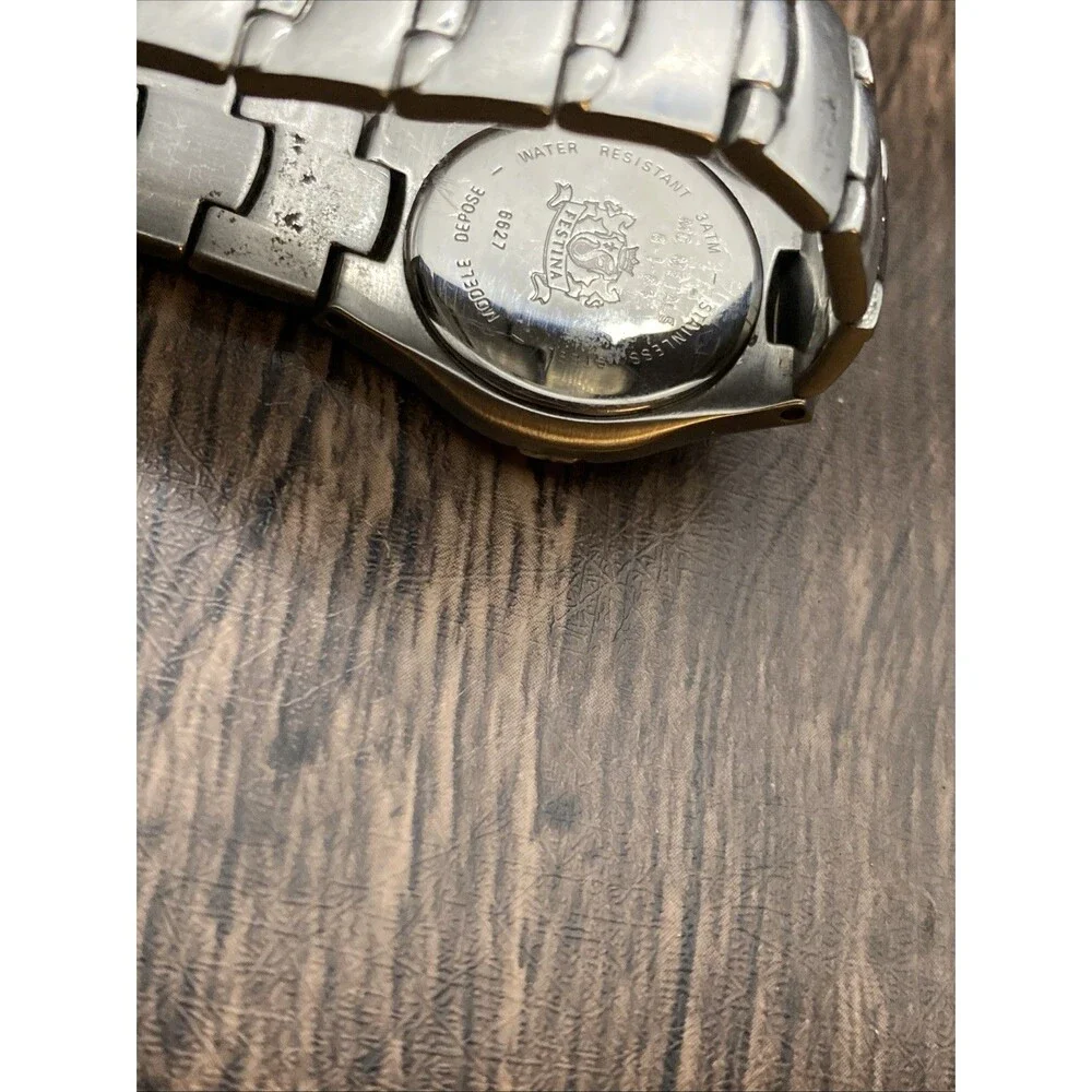 Festina Thin Women’s Watch Silver Tone New Battery 5.75